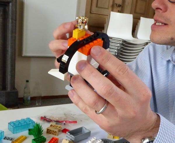 LEGO SERIOUS PLAY METHODE Modell wird erklärt